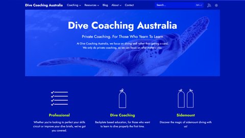 Dive Coaching Australia